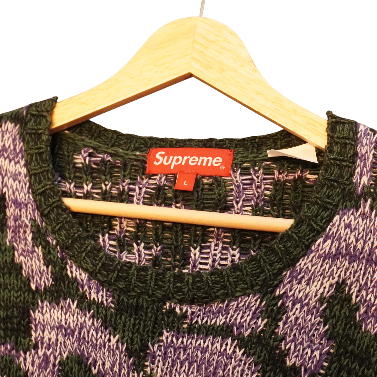 Supreme Patterned Sweater (L)