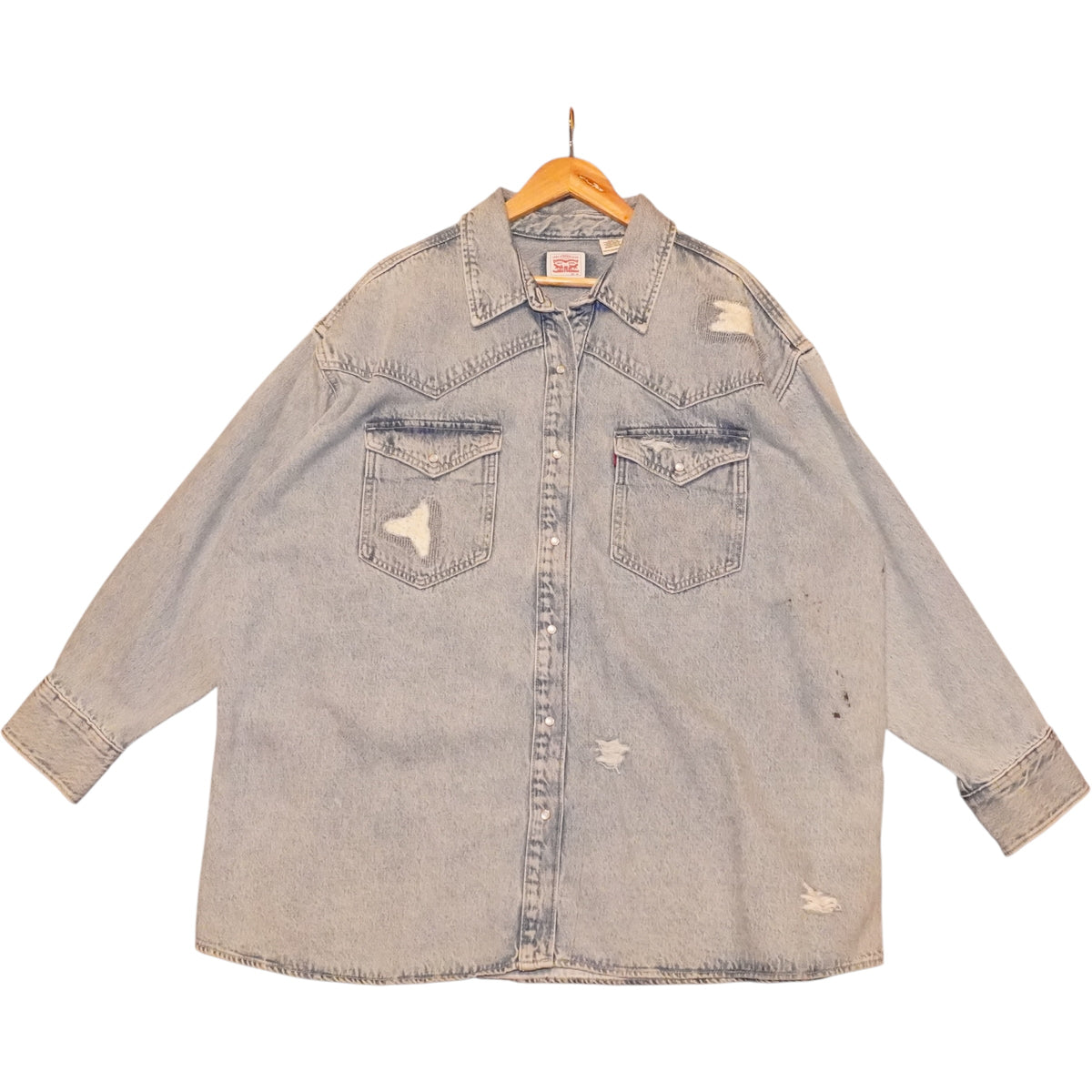 VTG Levis Heavy Pearlsnap (XXXL)