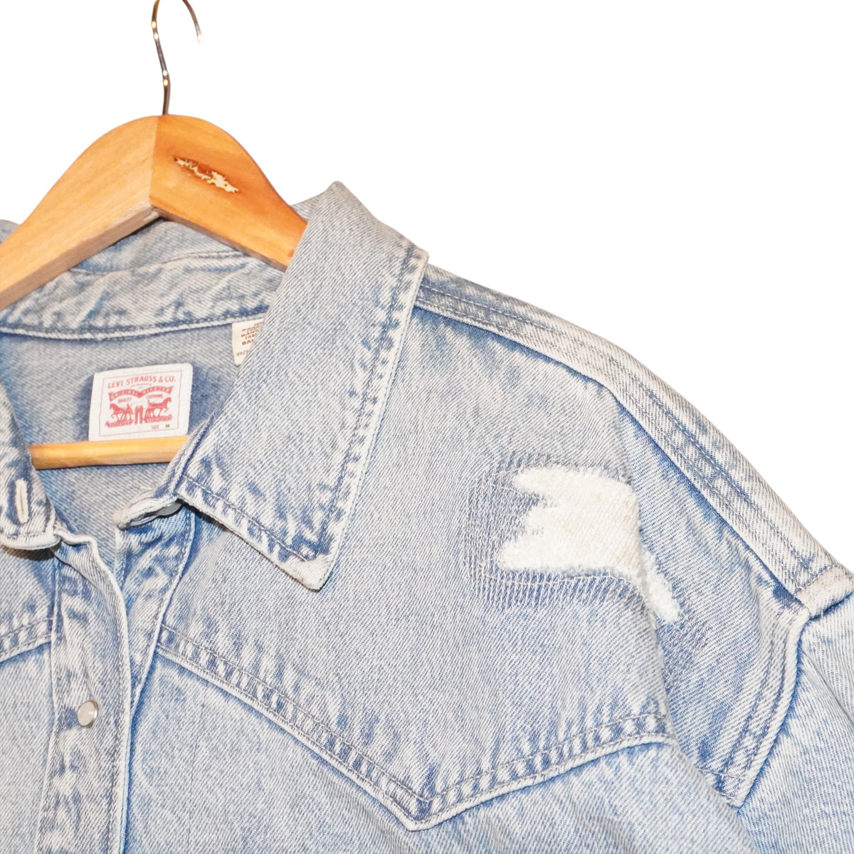 VTG Levis Heavy Pearlsnap (XXXL)