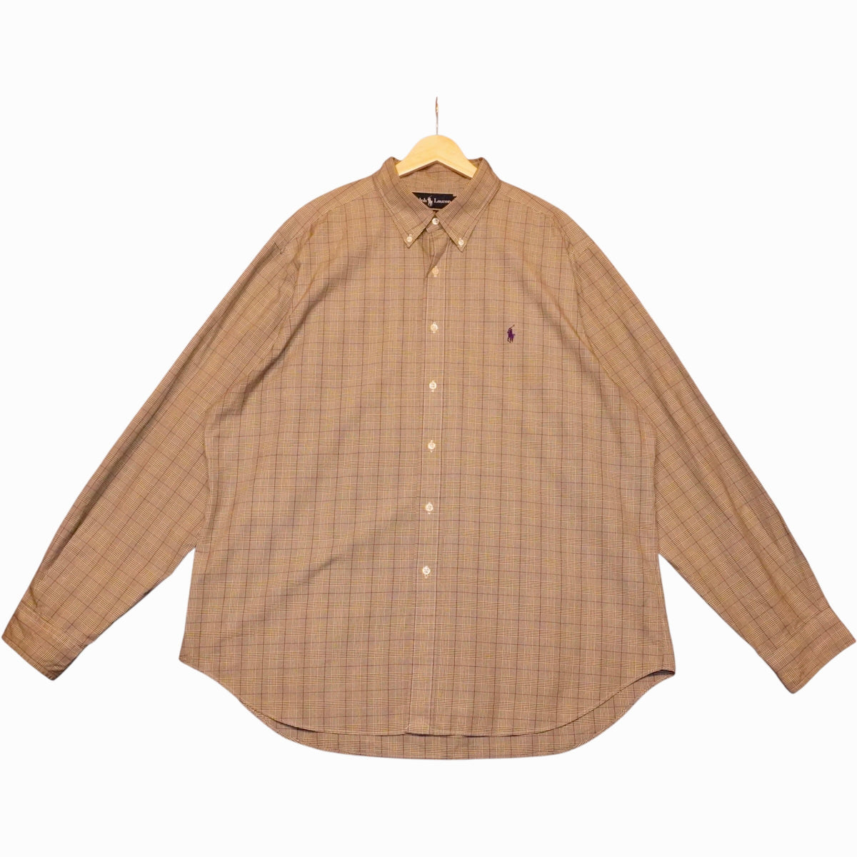 POLO Plaid Dress Shirt (XL)