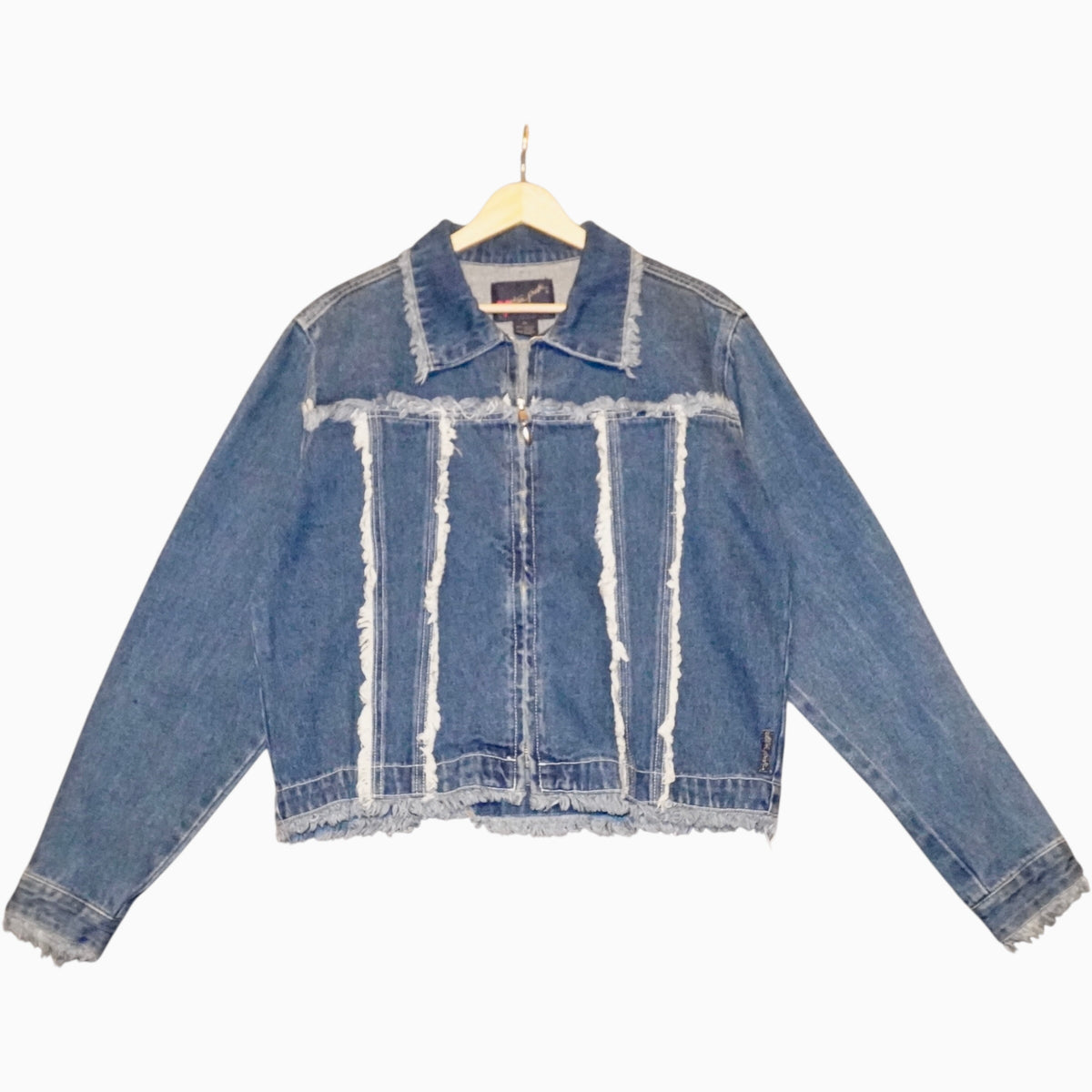 Y2K Extra Pink Denim Jacket (XL)