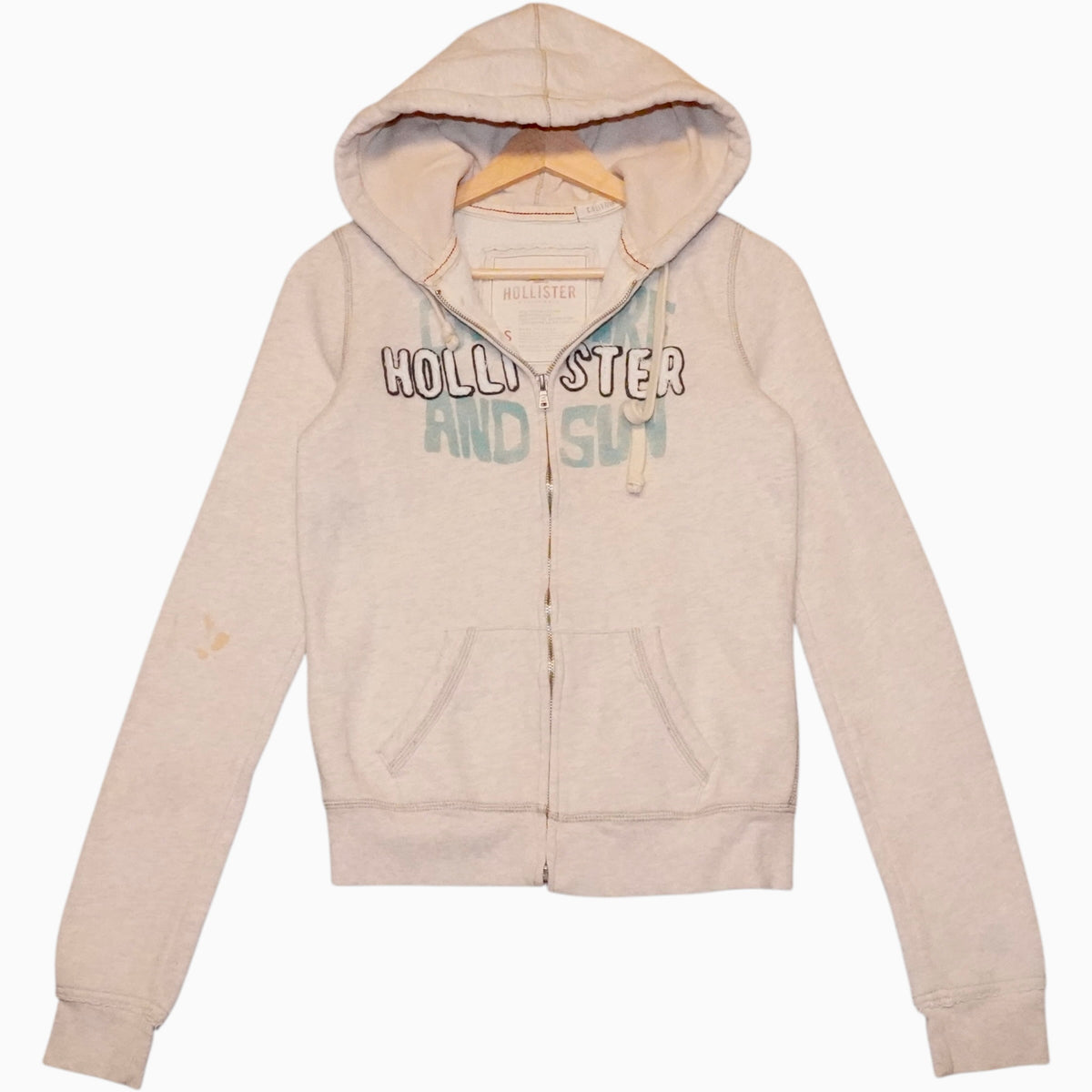 Hollister Womens Zip Up Hoodie (S)