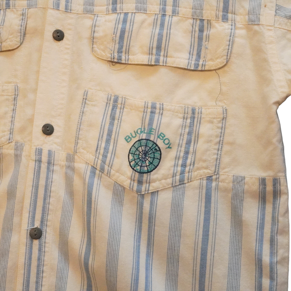 Bugle Boy Striped Shirt (M)