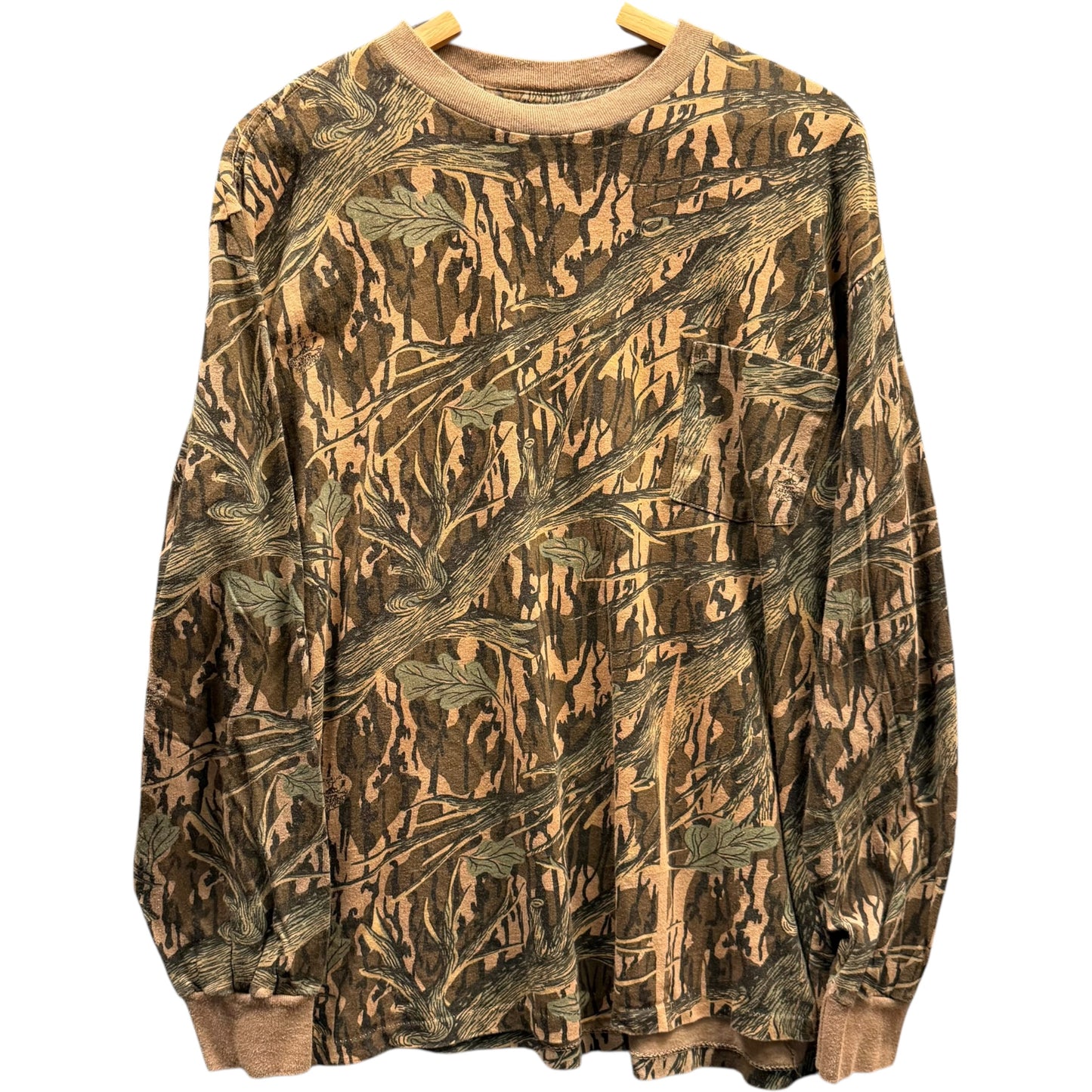 Vintage Mossy Oak Camo Long-Sleeve (L/XL)