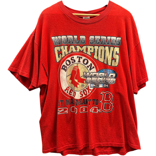 2004 Redsox World Series Tee (XL)