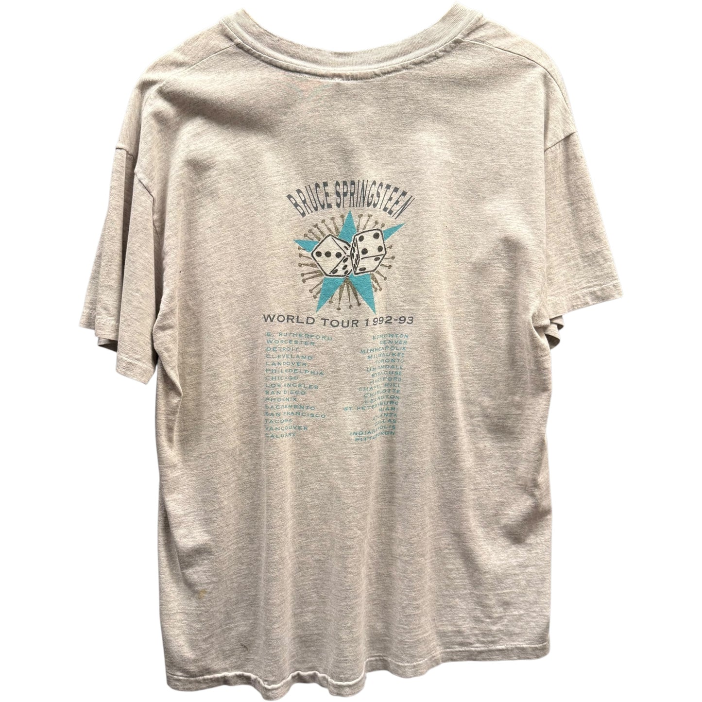 1992 Bruce Springsteen Tour Tee (L/XL)