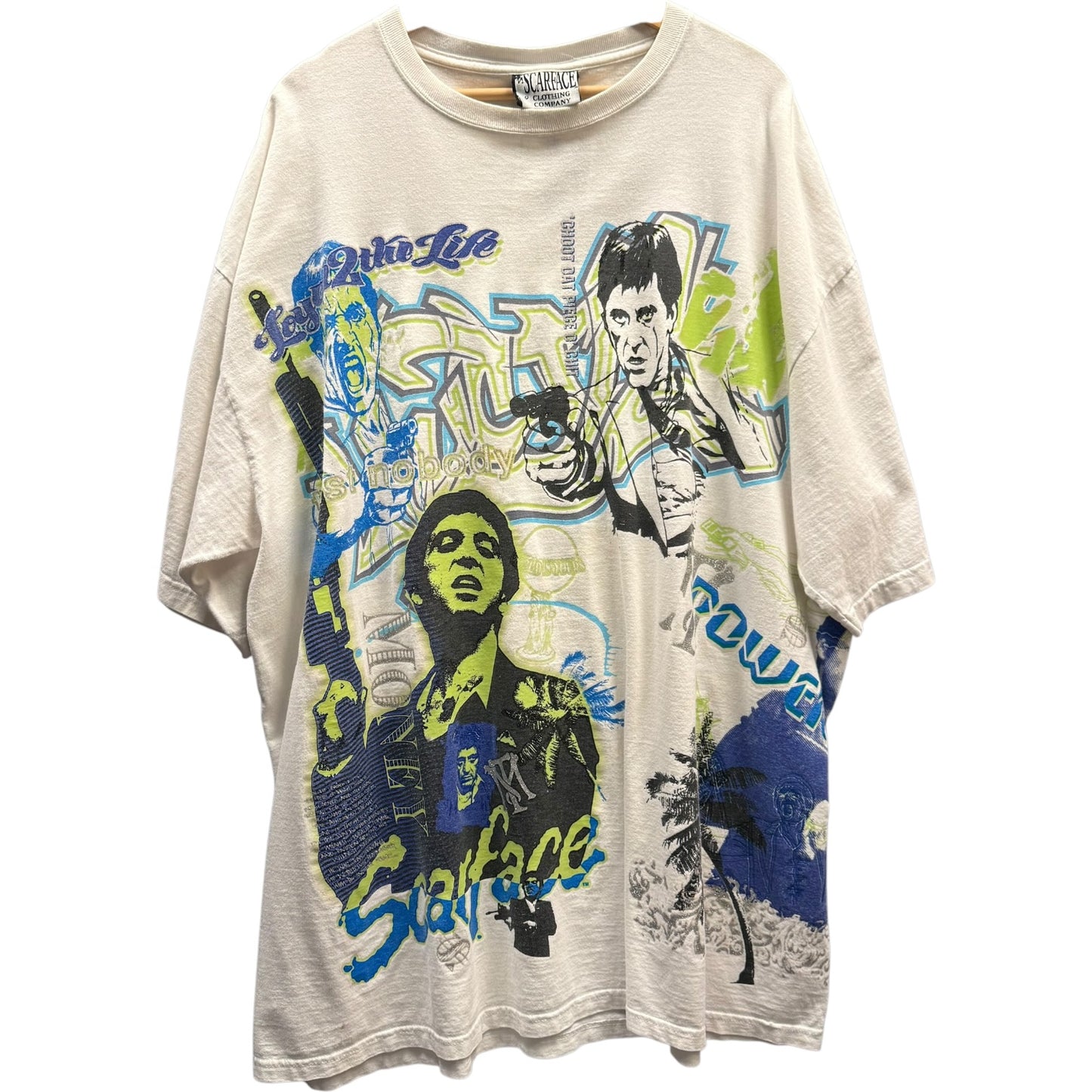 Y2K Big AHH Scarface Tee (XXLong)