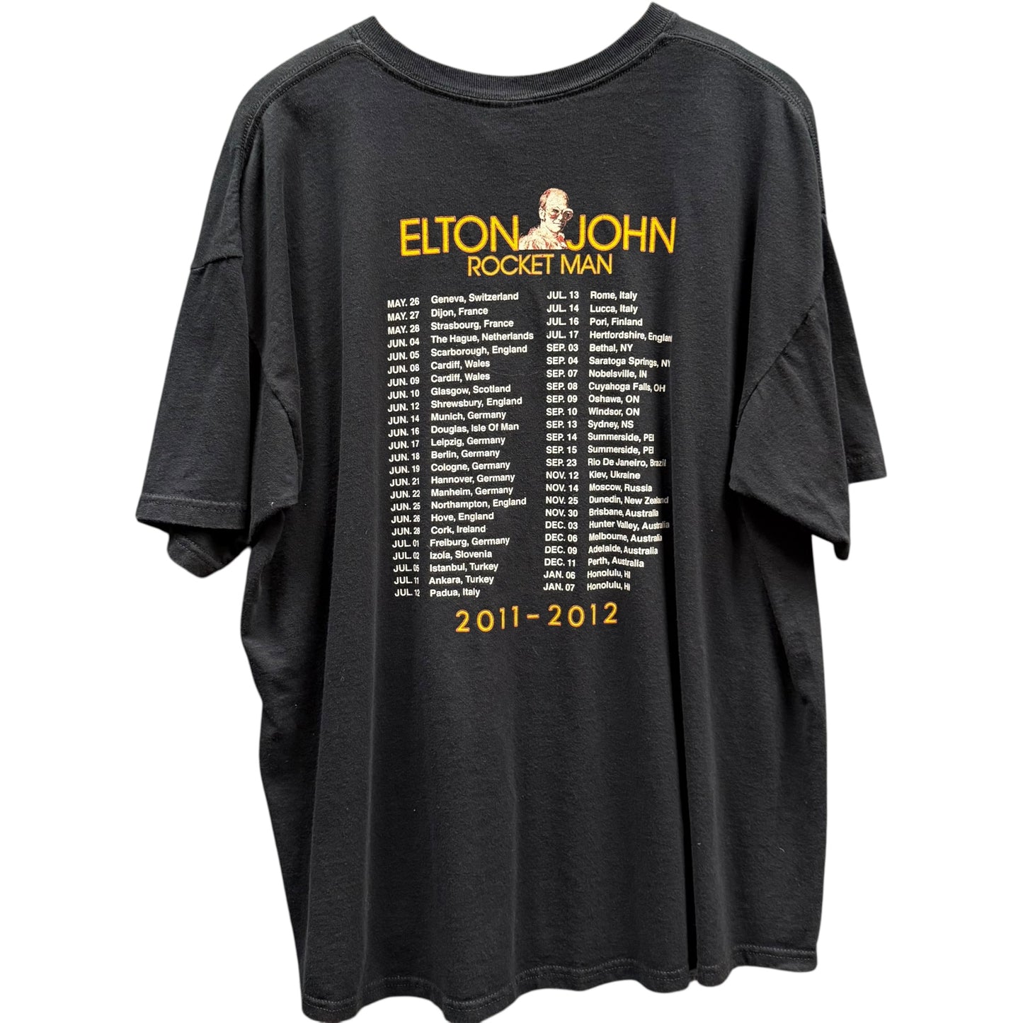 2012 Elton John Tour Tee (XL)