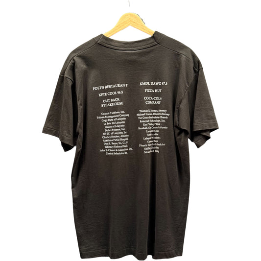 90s Acadiana Biker Tee (L)