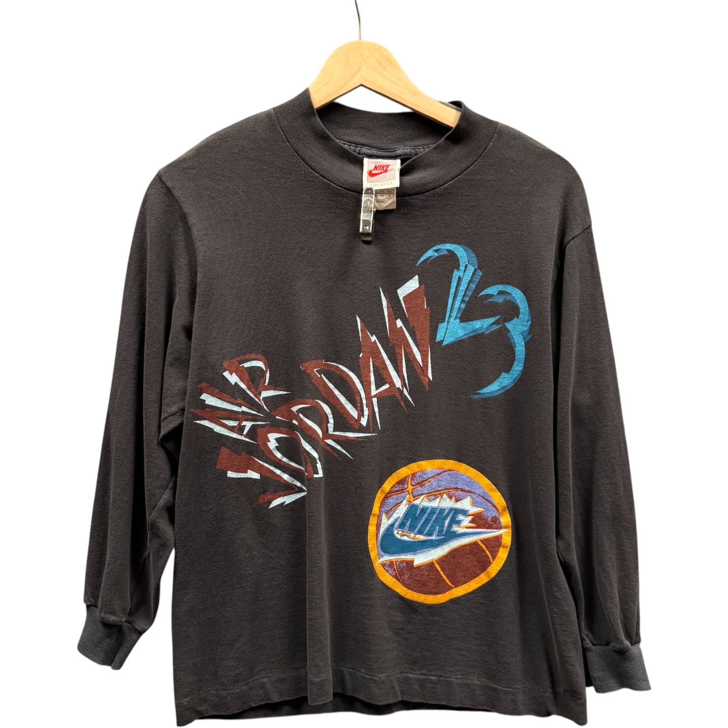 90s Nike Jordan Long-Sleeve (kids M/adult XS)