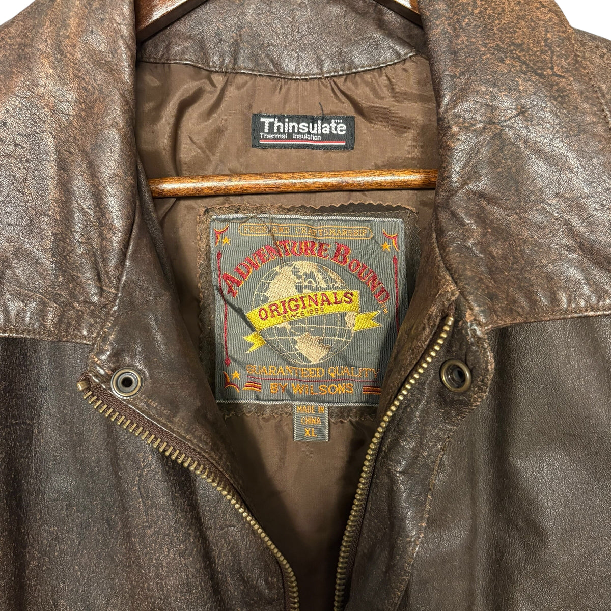 VTG Adventure Bound Leather Jacket (XL)