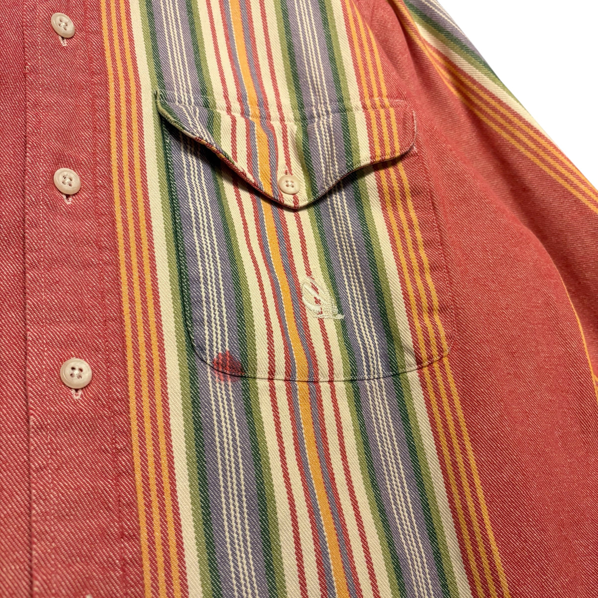 Nautica Striped Button Down (M)