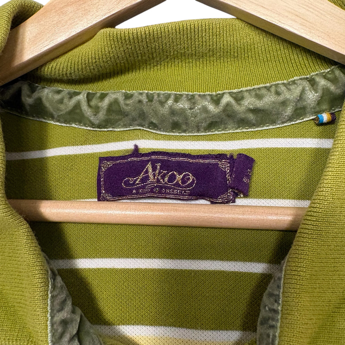 Akoo Striped Polo (L)