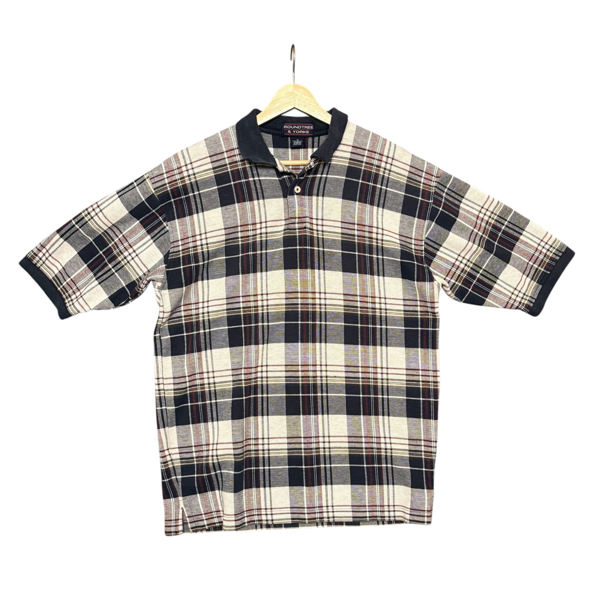 Roundtree & Yorke Striped Polo (M)