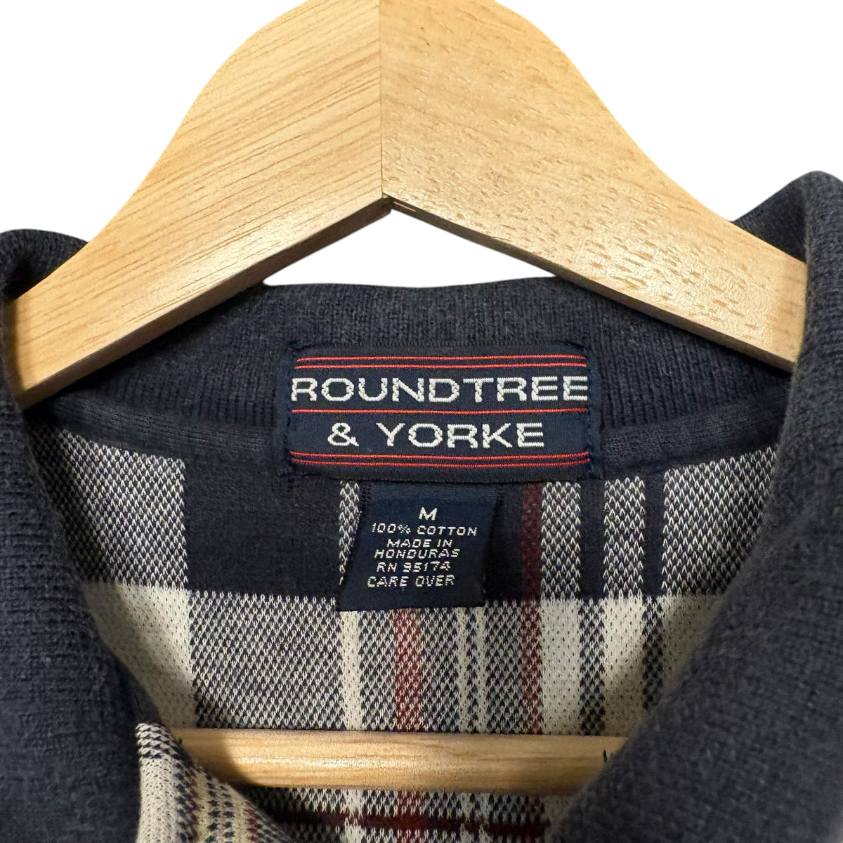 Roundtree & Yorke Striped Polo (M)
