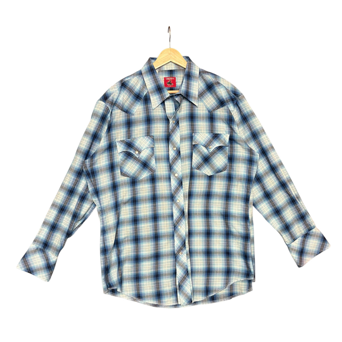 Chute Pearl Snap Shirt (M)
