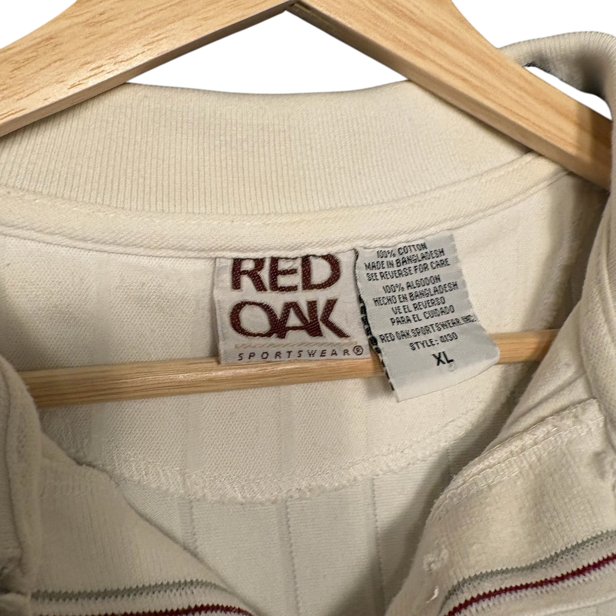 Red Oak Bama Textured Polo (XL)