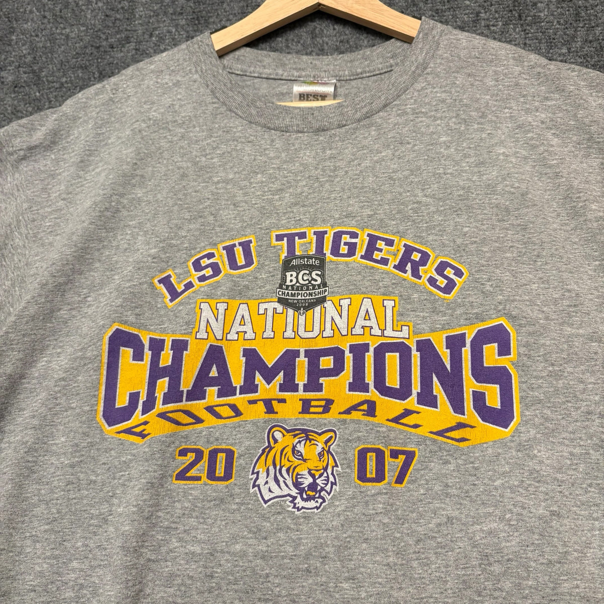 2007 LSU Champs Tee (L)