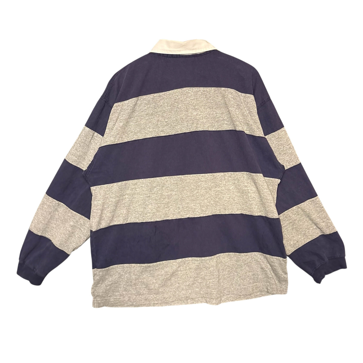 Basic Editions Striped L/S Polo (XL)