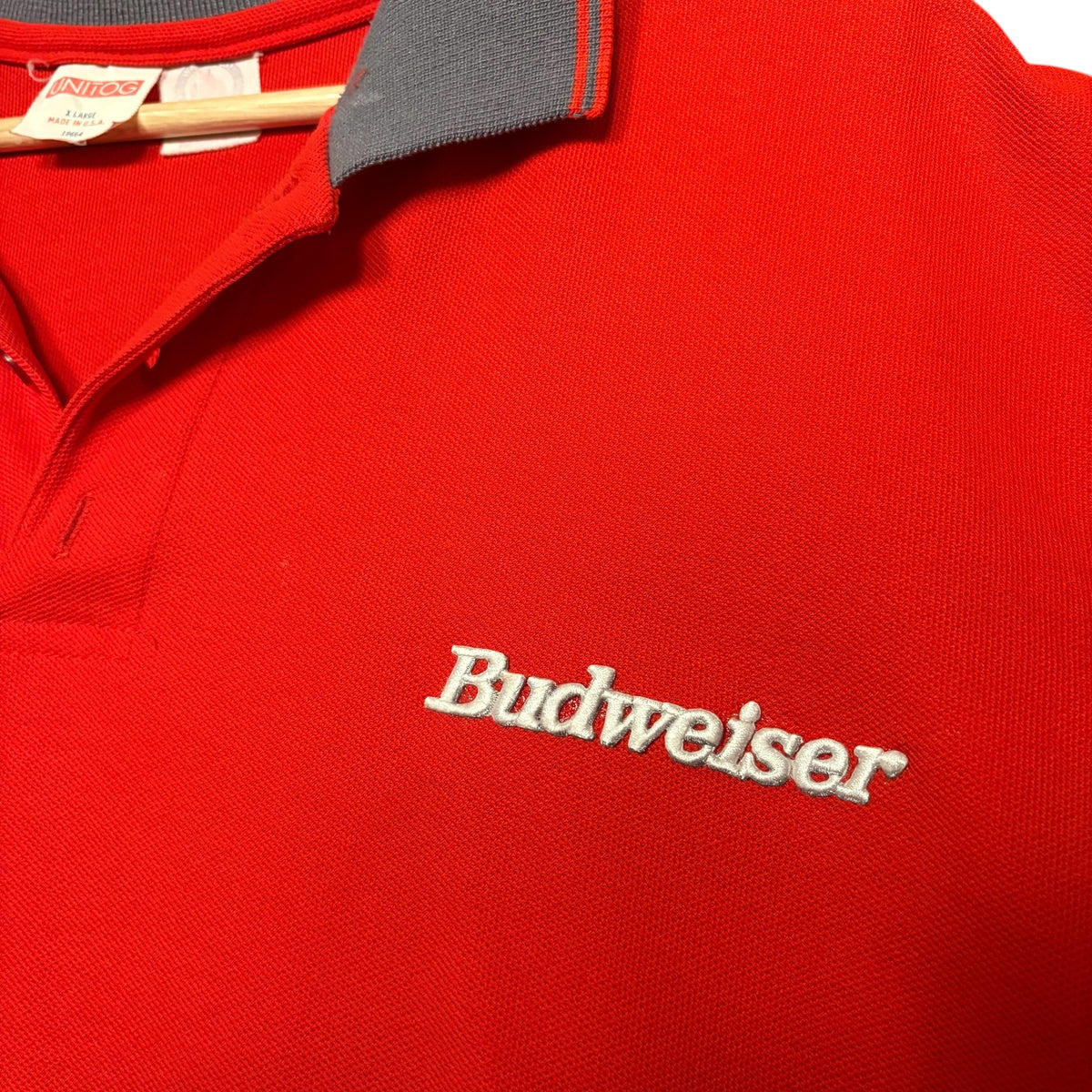 Budweiser Embroidered Polo (XL)