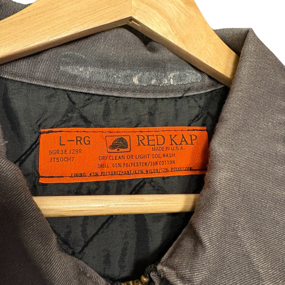 Red Kap Distressed Work Jacket (L)