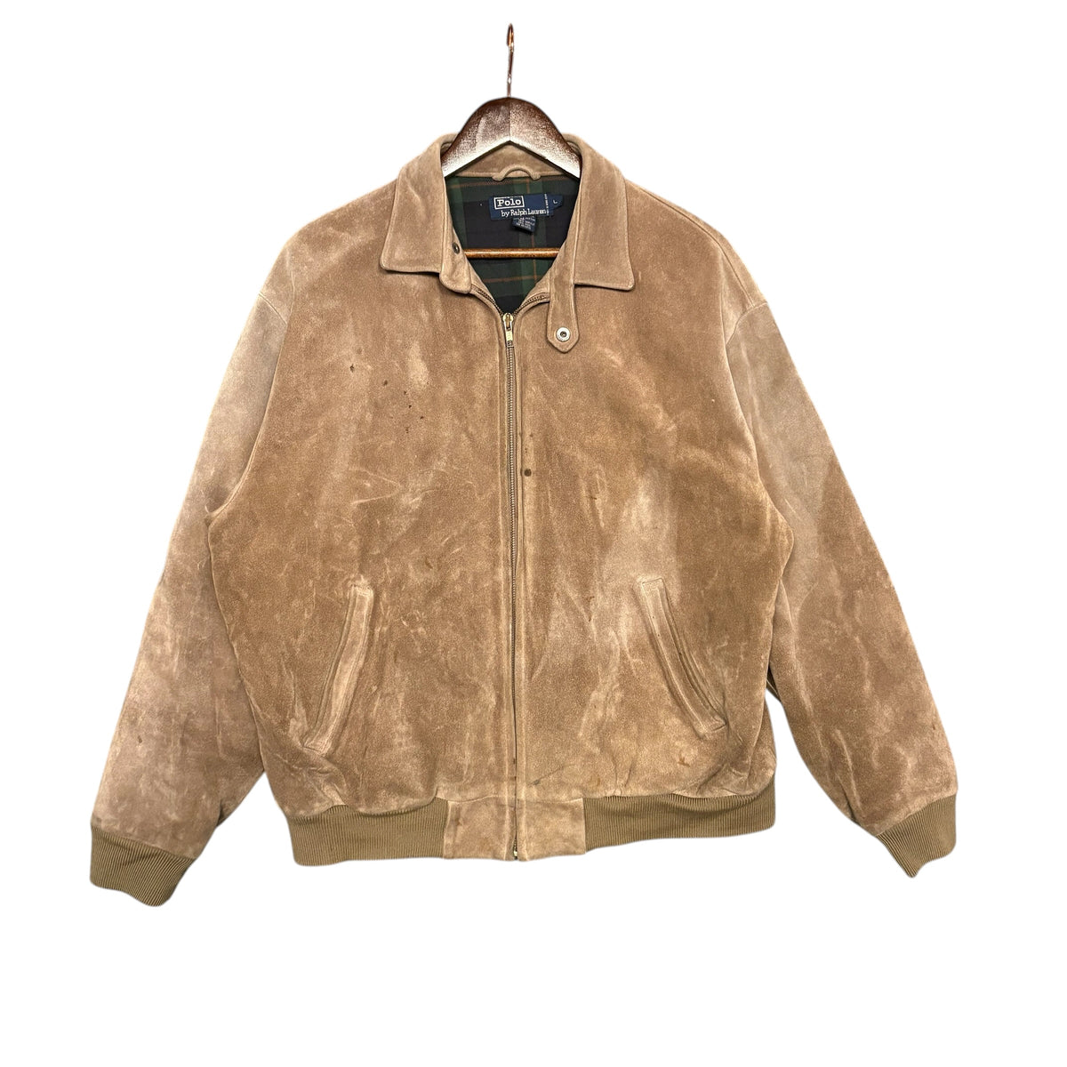 Polo Lined Newbuck Jacket (L)