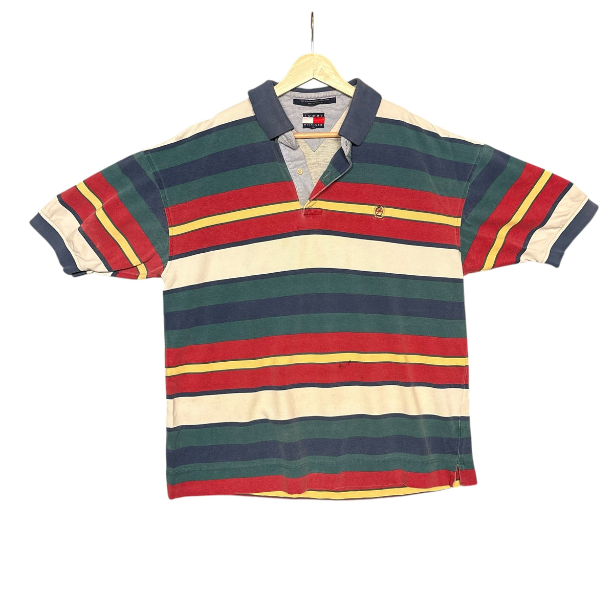 Tommy Hilfiger Striped Polo (L)