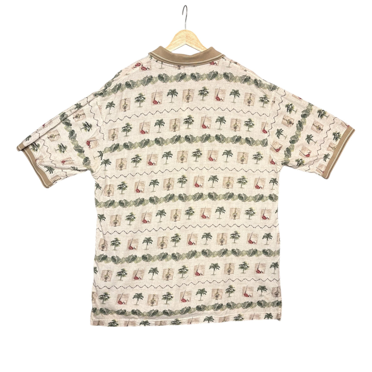 American Summer Patterned Polo (L)