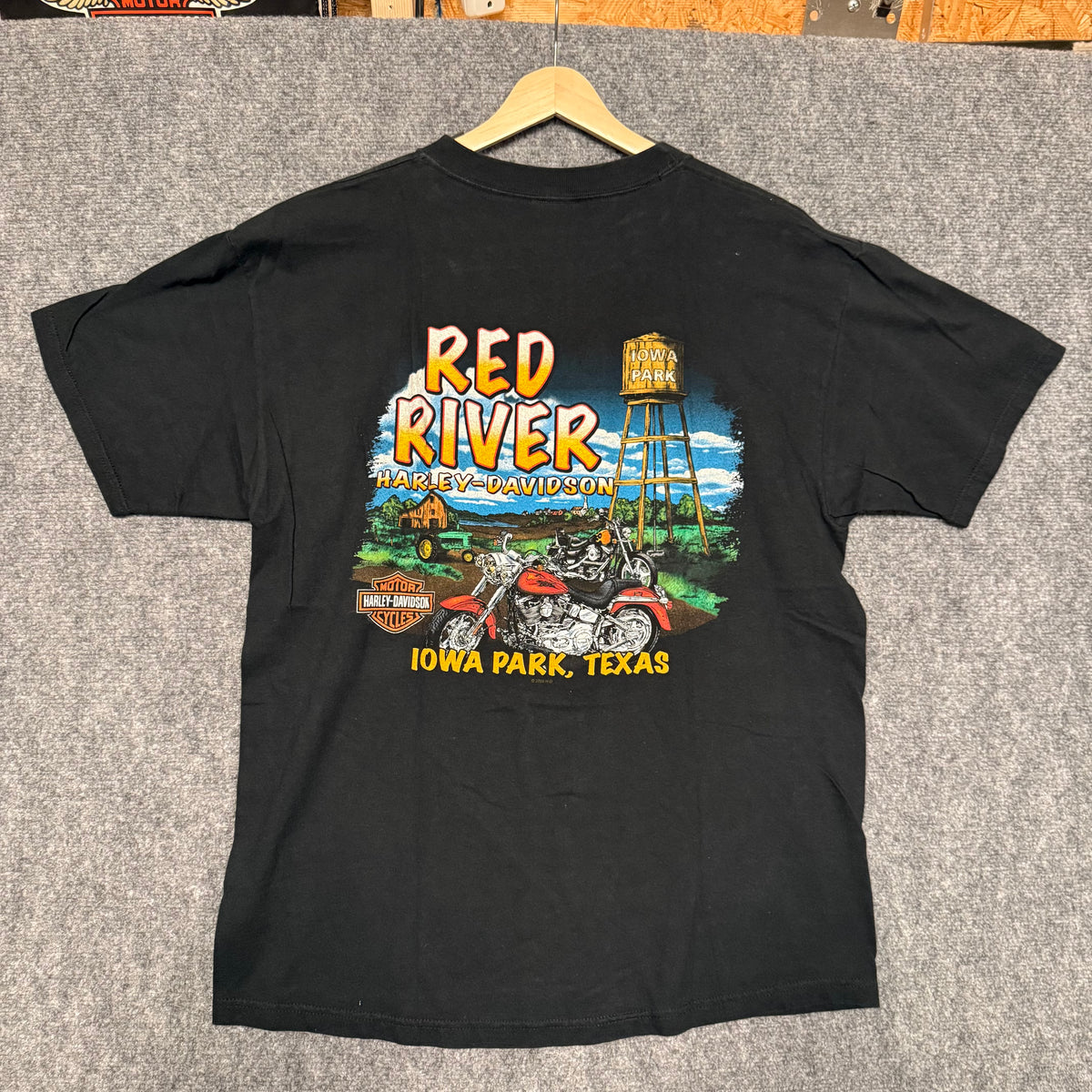 VTG Harley Red River Tee (L)