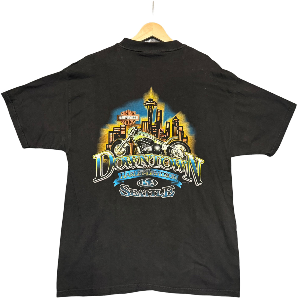 VTG Harley Downtown Seattle Tee (L)