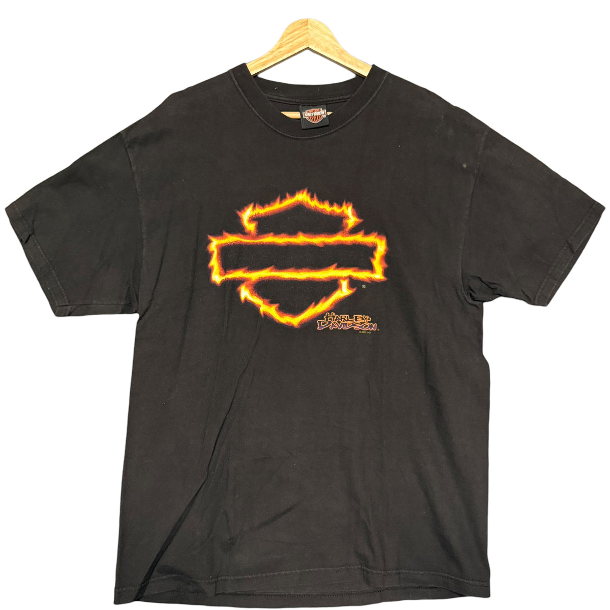 2001 Harley Longhorn Tee (L)