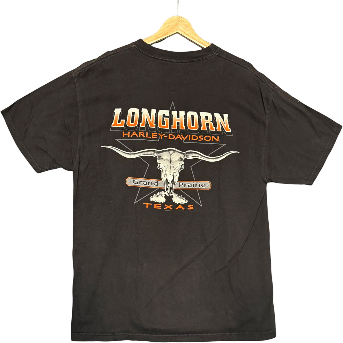 2001 Harley Longhorn Tee (L)