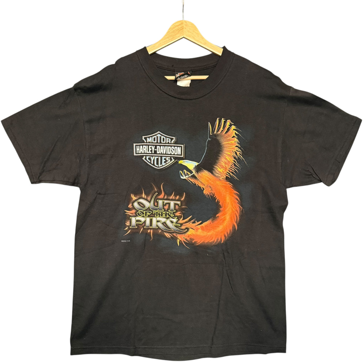 2002 Harley Out of the Fire Tee (L)
