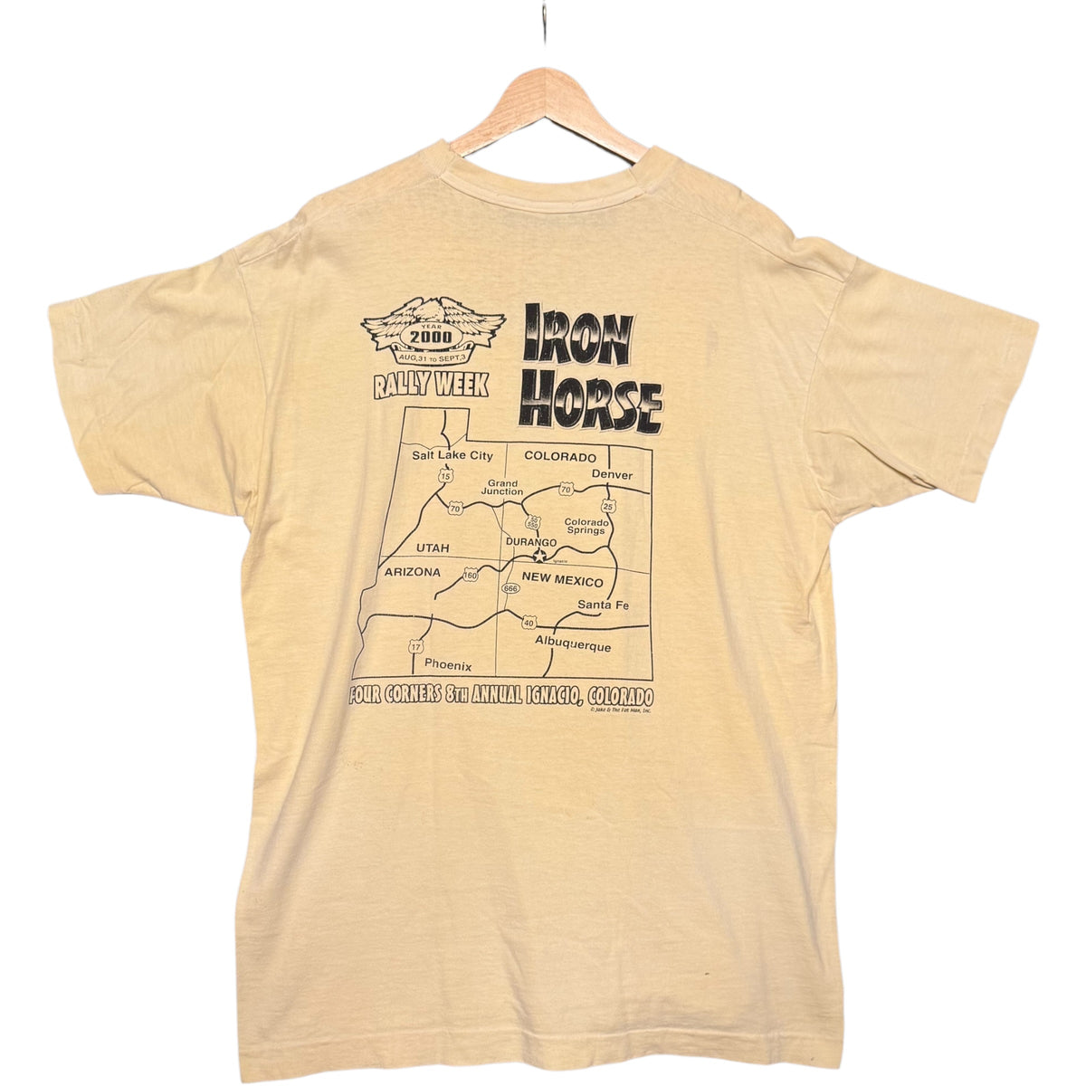 2000 Iron Horse rally Tee (L)