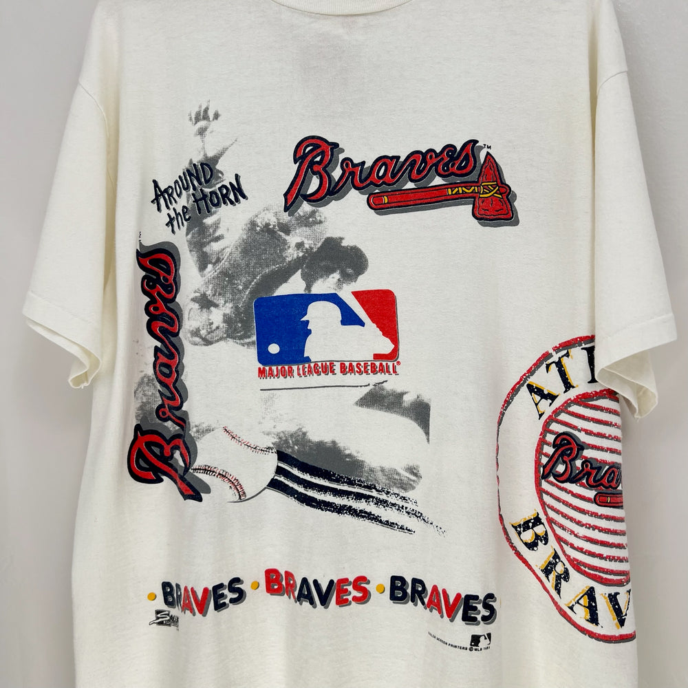 1991 Atlanta Braves Wrap Around Tee