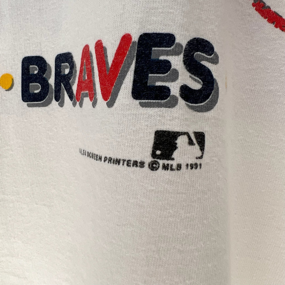 1991 Atlanta Braves Wrap Around Tee