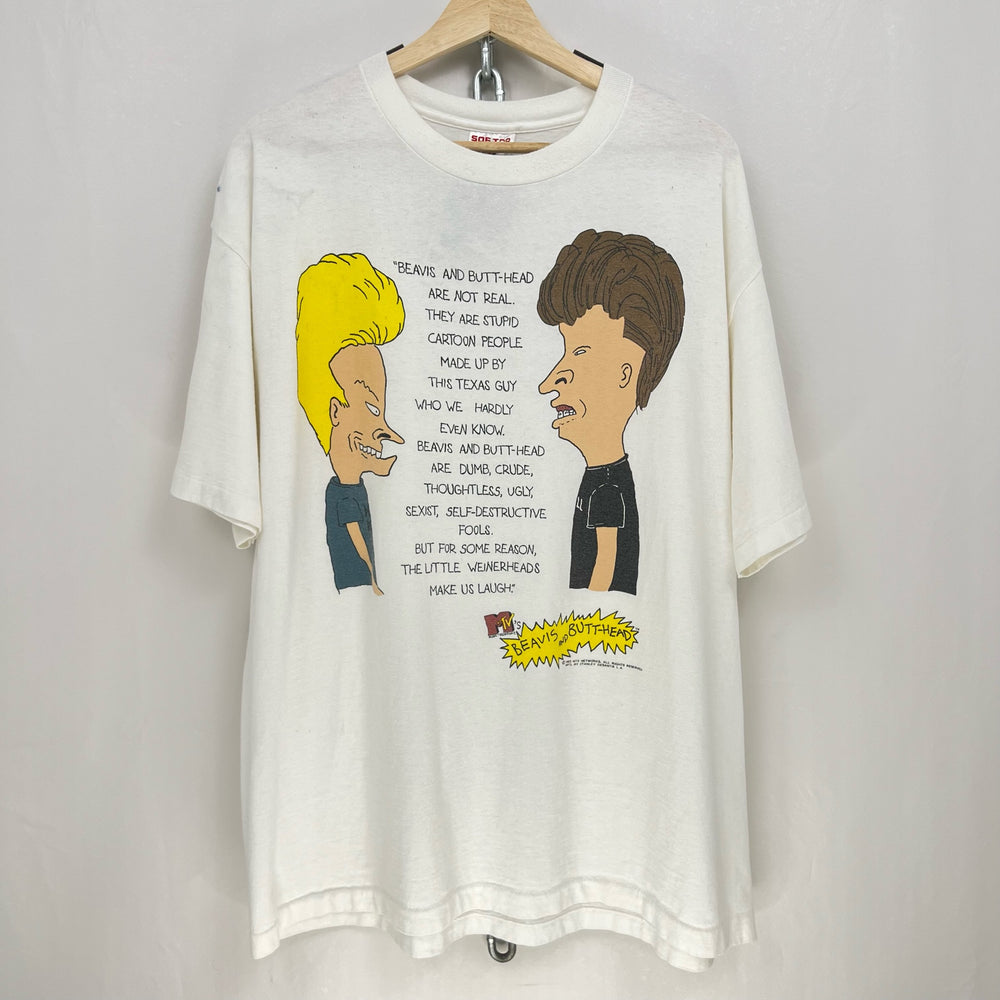 1993 Beavis & Butthead MTV Tee