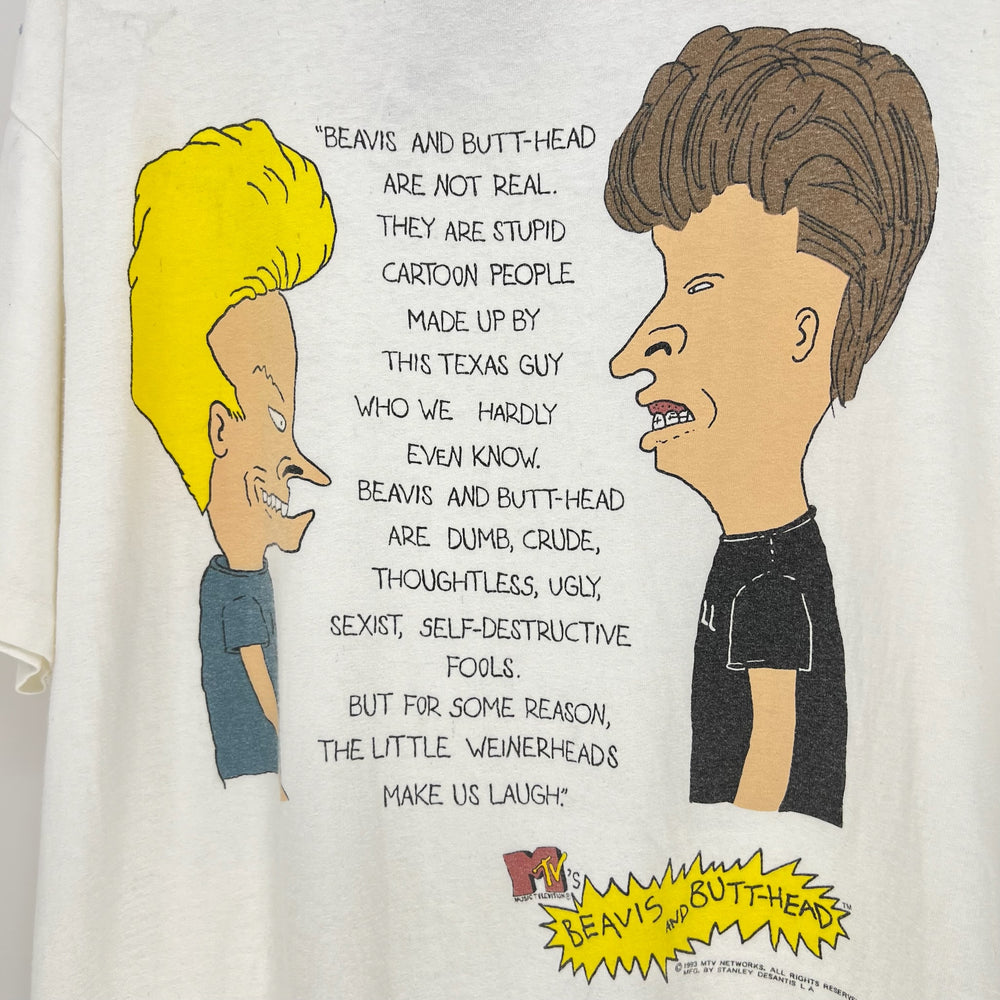 1993 Beavis & Butthead MTV Tee