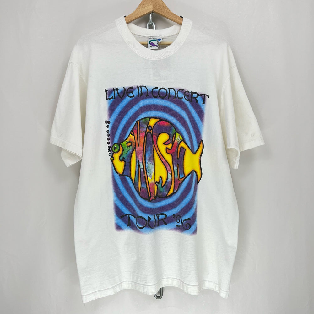 1996 Liquid Blue Phish Tour Tee