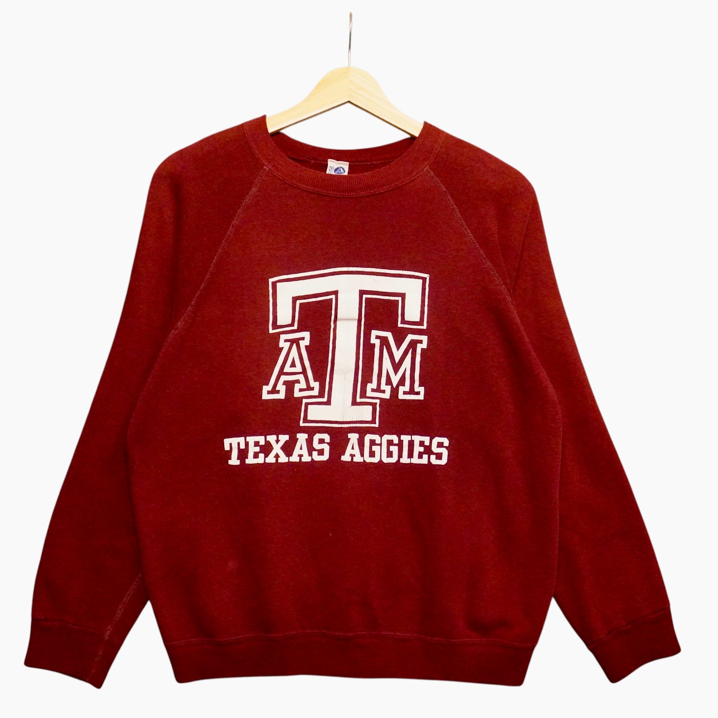 80s Texas Aggies Crewneck (L)