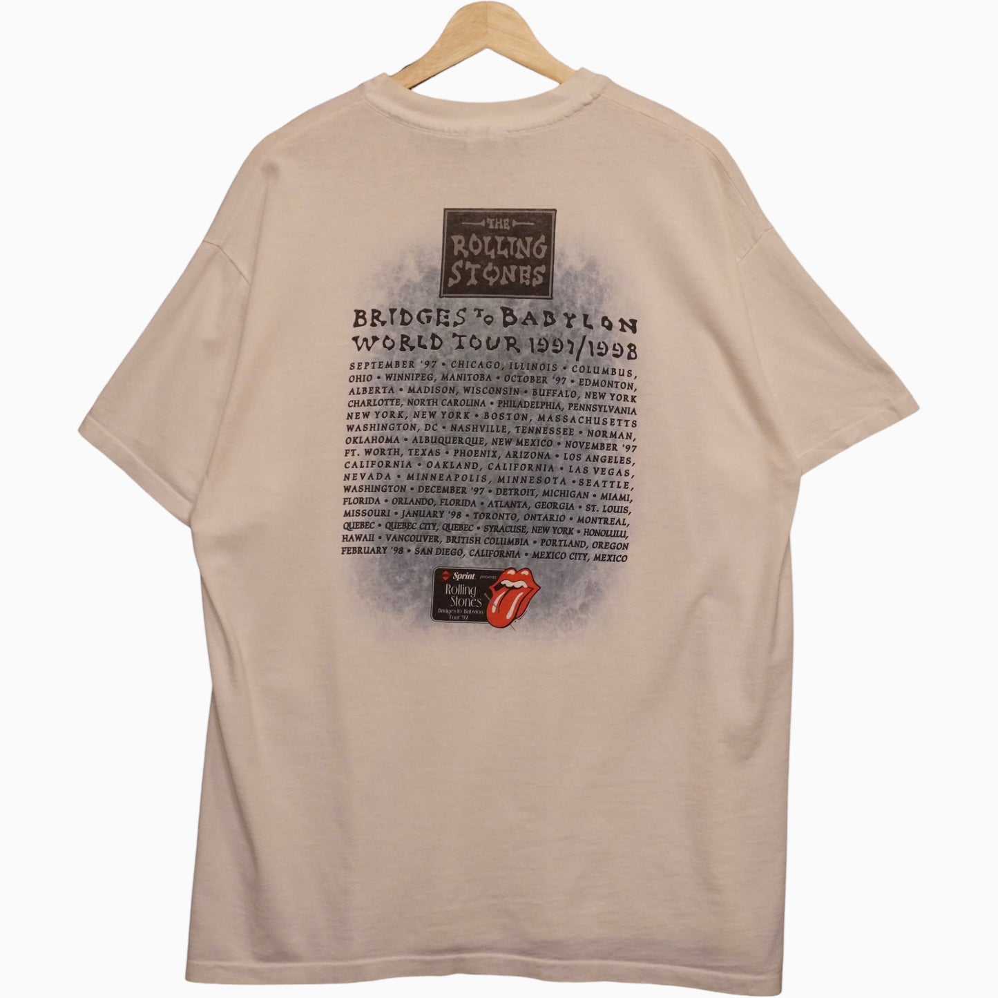 1997 Rolling Stones Tour Tee (XL)