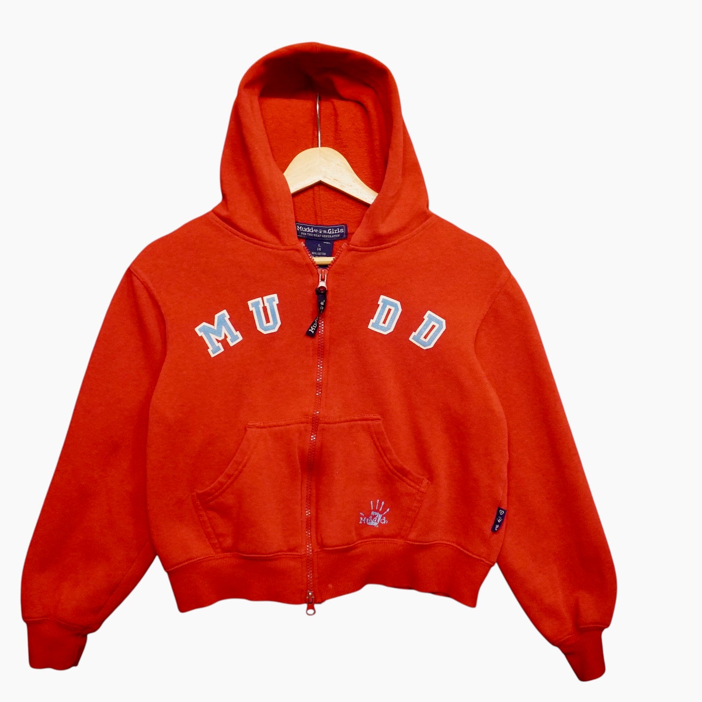 Y2K MUDD Crop Zip Up (L)